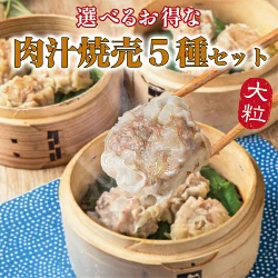 【肉汁焼売】　全5種セット