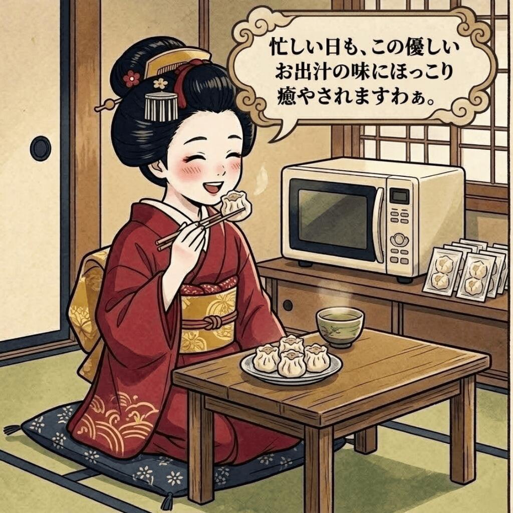 だし焼売（12個入・個包装）｜京都点心福 職人手包み 京出汁の旨みが溢れるタレ不要の和風焼売【冷凍・送料無料・レンジ対応】