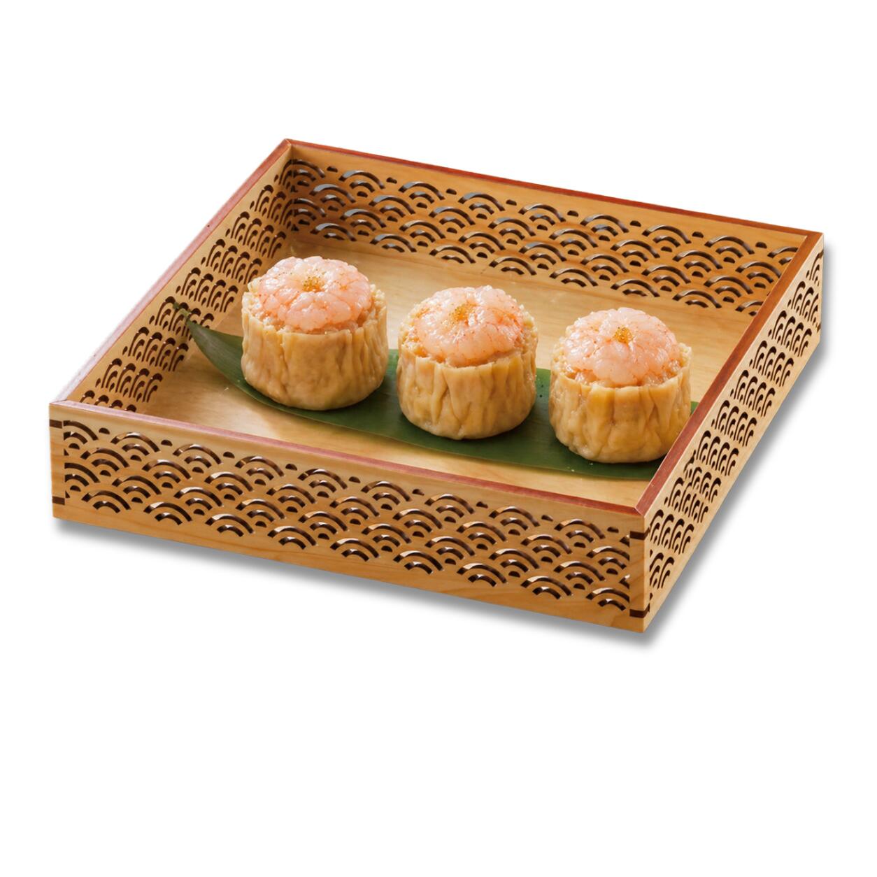 海老焼売（12個入）｜京都点心福 職人手包み 海老一尾を丸ごと包んだ贅沢な京の点心【冷凍・レンジ対応】