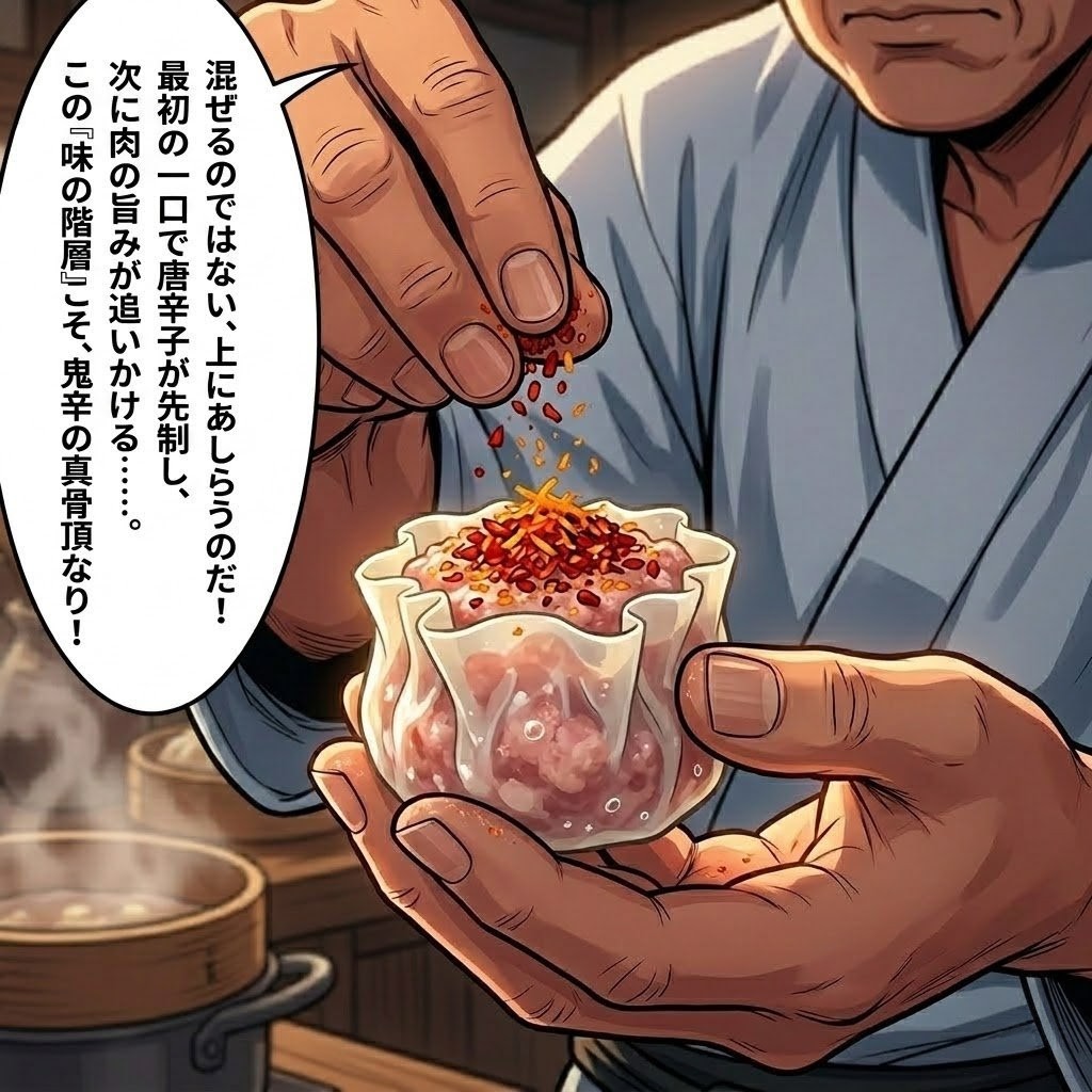 京の烈火・鬼辛焼売（2個入×1パック）【お試し・送料調整に】あと一品で送料無料！一味と陳皮が鮮烈に香る、レンジで3分の職人手包み旨辛惣菜。