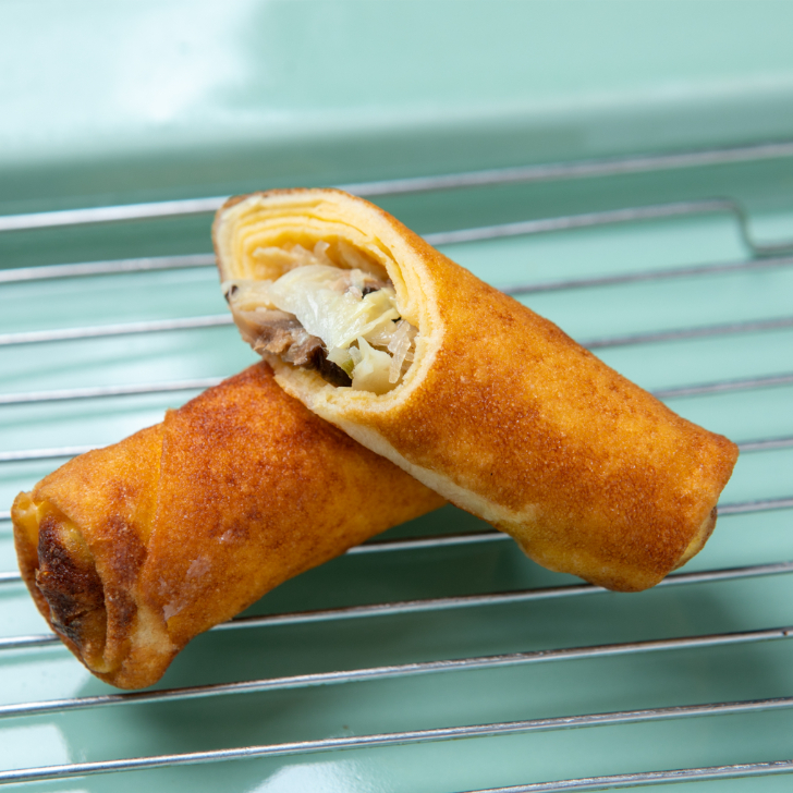 【京都点心福】京都ならではのたまご春巻8本。ふんわり食感の玉子の皮