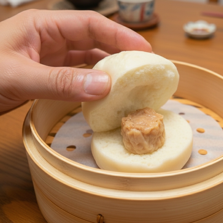 “我が肉まん”体験が贈れる京点心ギフト【ギフト専用 送料無料】京都点心福 京だし焼売＋しゅうぱんセット｜国産豚100％・職人手包み｜熨斗対応