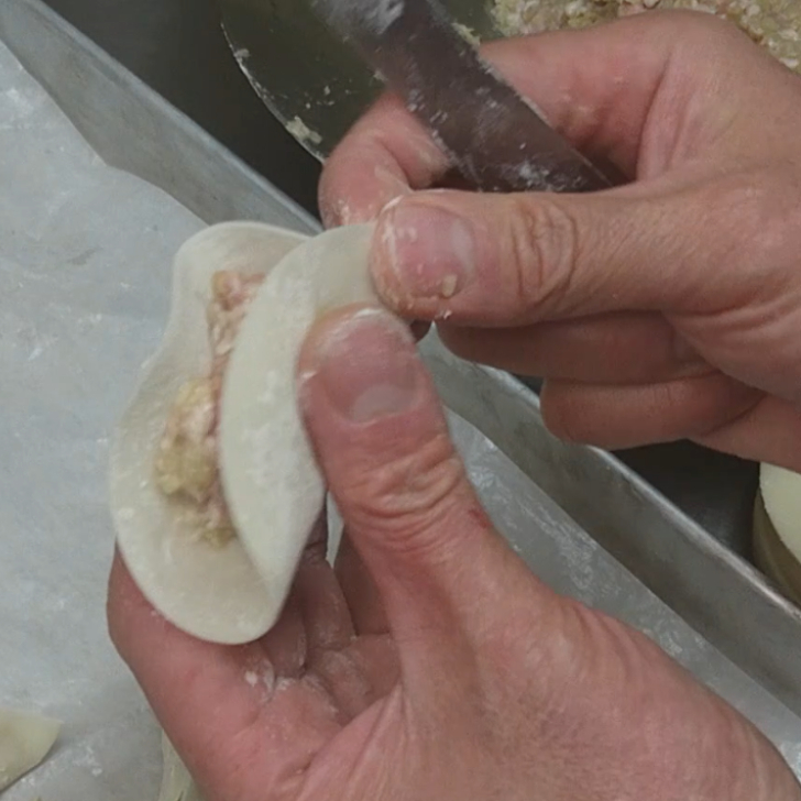 【冬雅の贈り物】白味噌餃子15個｜丹波豚×九条ねぎの手包み京点心｜冬ギフト・御歳暮・内祝いに最適｜熨斗対応・送料無料